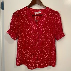 Short sleeve blouse